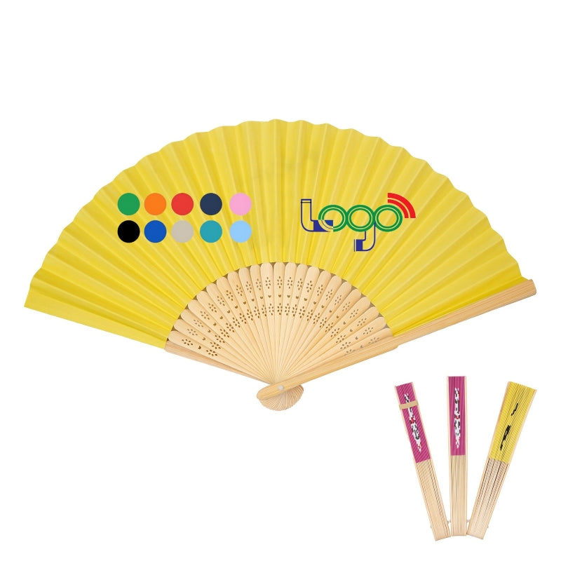 Bamboo Foldable Fans