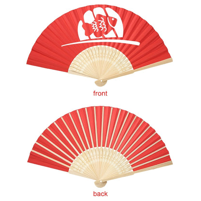 Bamboo Foldable Fans