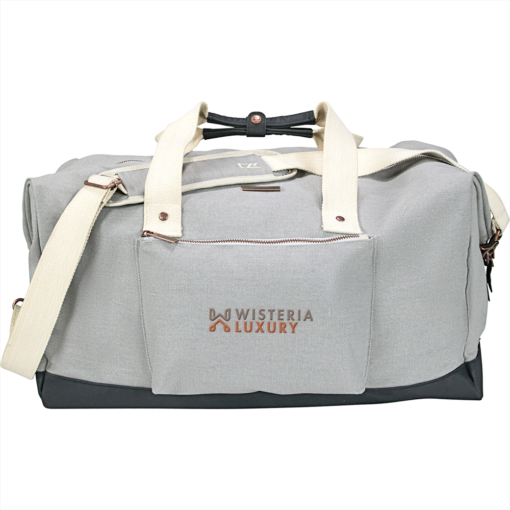 Cutter & Buck 19" 49L Cotton Weekender Duffle