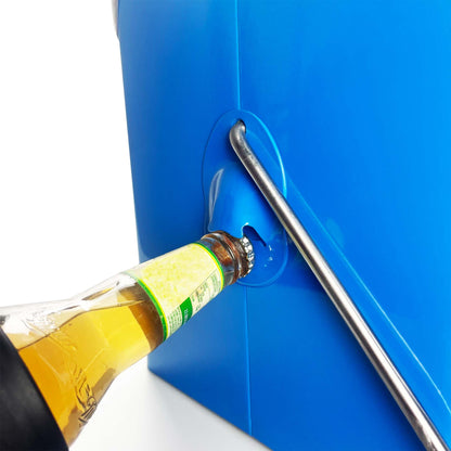 Retro Metal Ice Cooler Box 13L