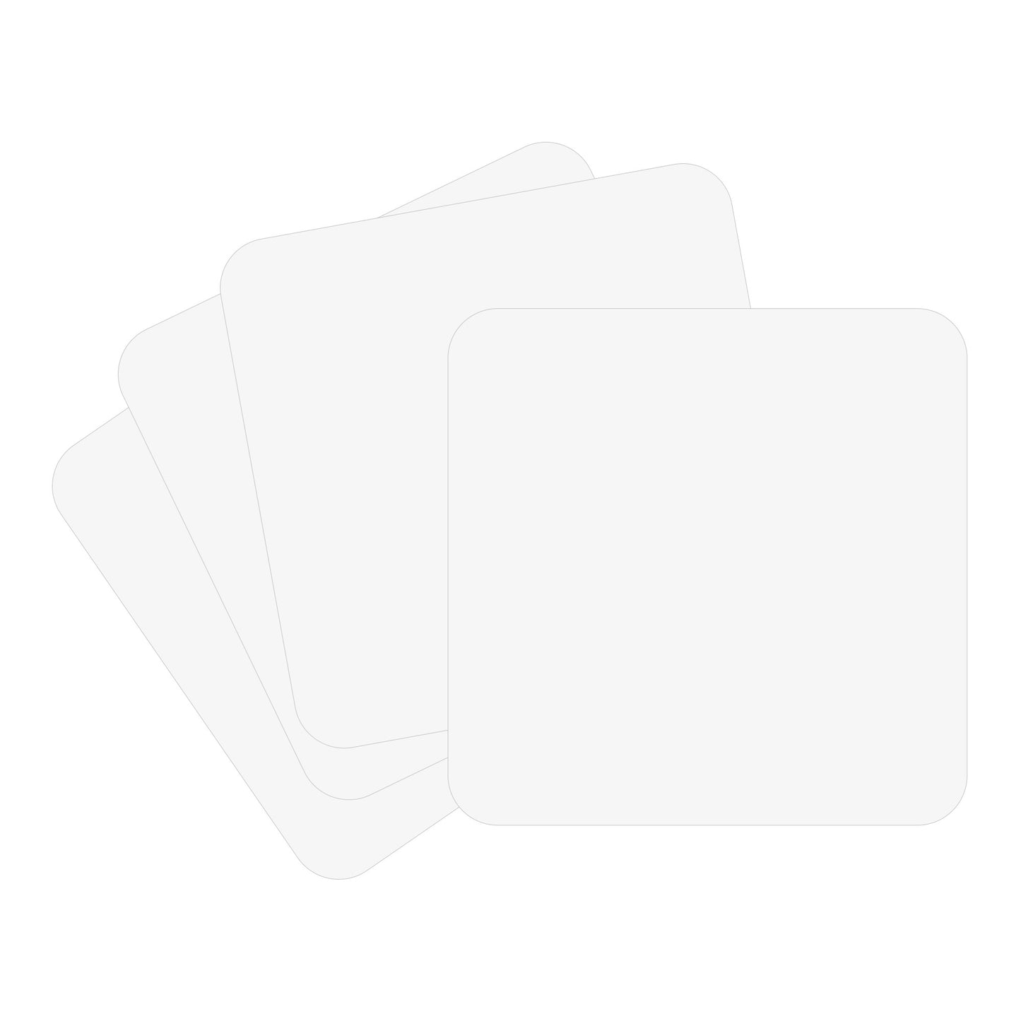 Cardboard Coaster Square