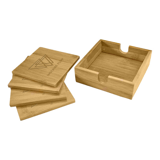 Madake Bamboo Coaster - Set of 4