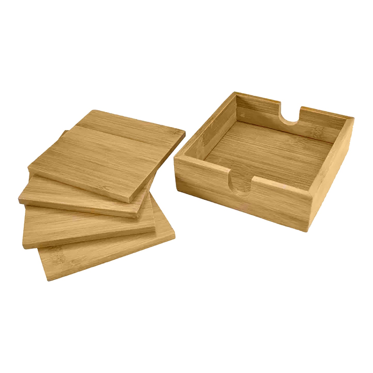 Madake Bamboo Coaster - Set of 4