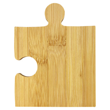 Puzzle Bamboo Coaster Set of 4