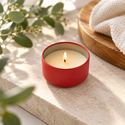 Custom Mini Tin Candle