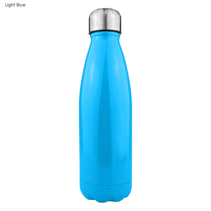 Komo Shiny Stainless Steel Drink Bottle Single Wall