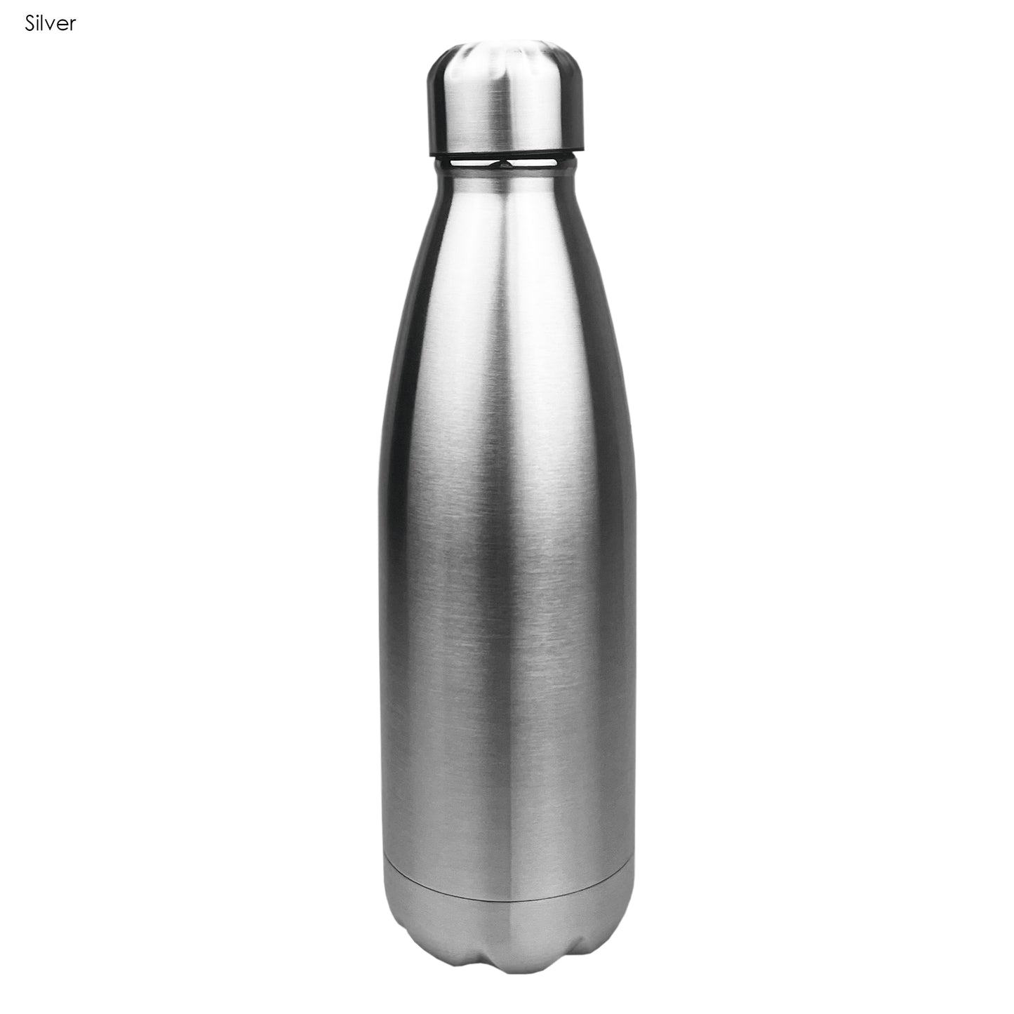 Komo Shiny Stainless Steel Drink Bottle Single Wall