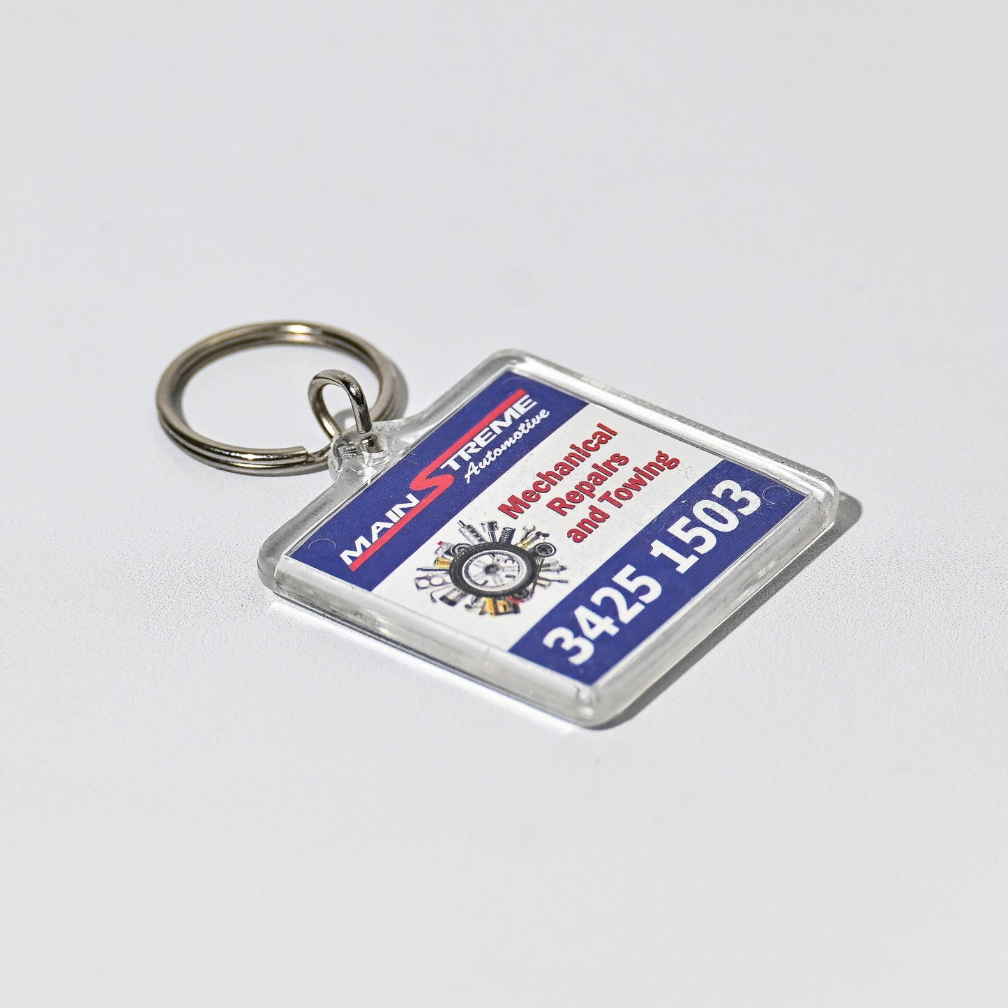 Square Acrylic Keychain