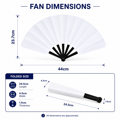 Plastic Hand Fan