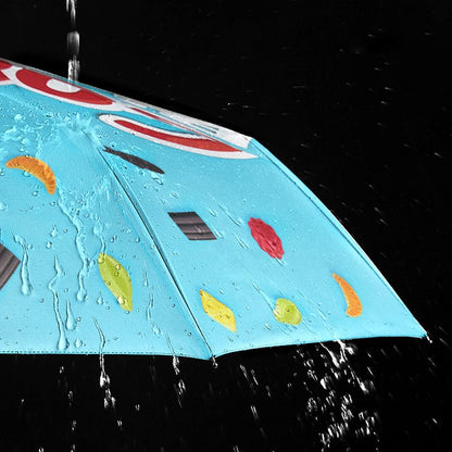 Full Colour Compact Umbrella 21”