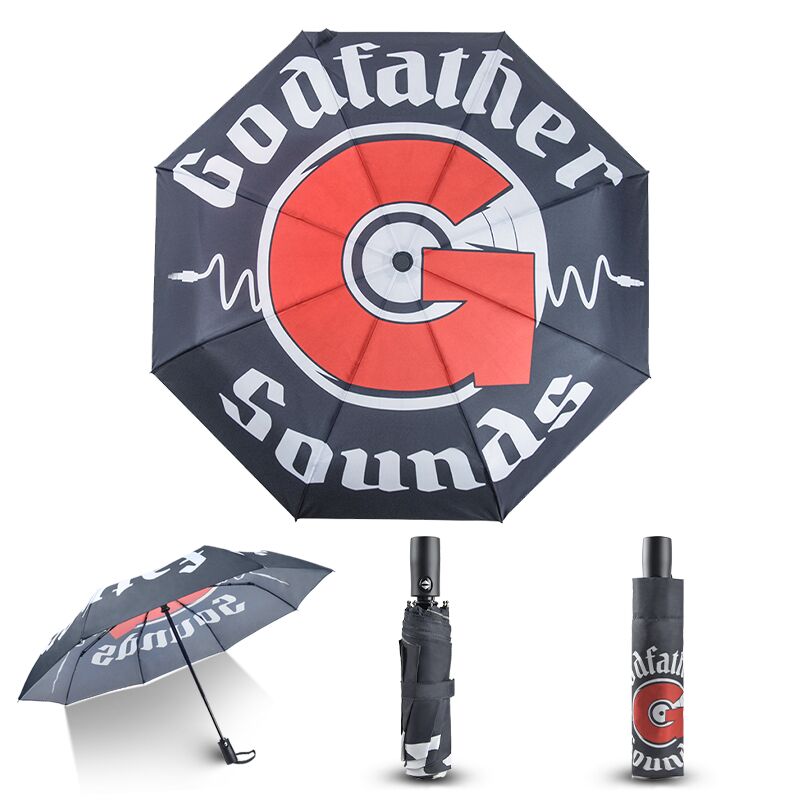 Full Colour Compact Umbrella 21”