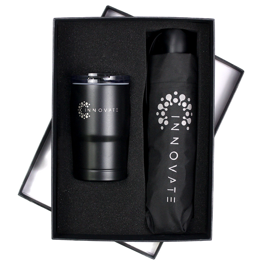 Umbrella & Tumbler Gift Set