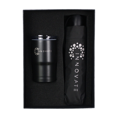 Umbrella & Tumbler Gift Set