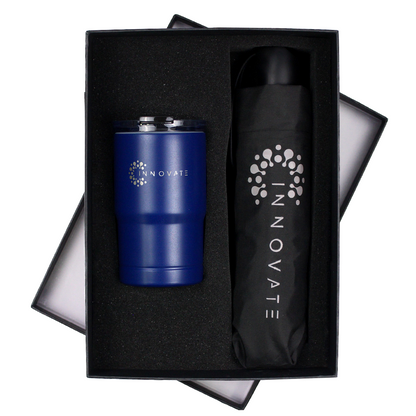 Umbrella & Tumbler Gift Set