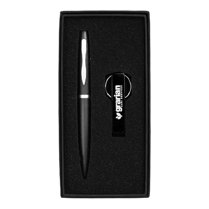 Chicago Pen & Bottle Opener Keyring Gift Set