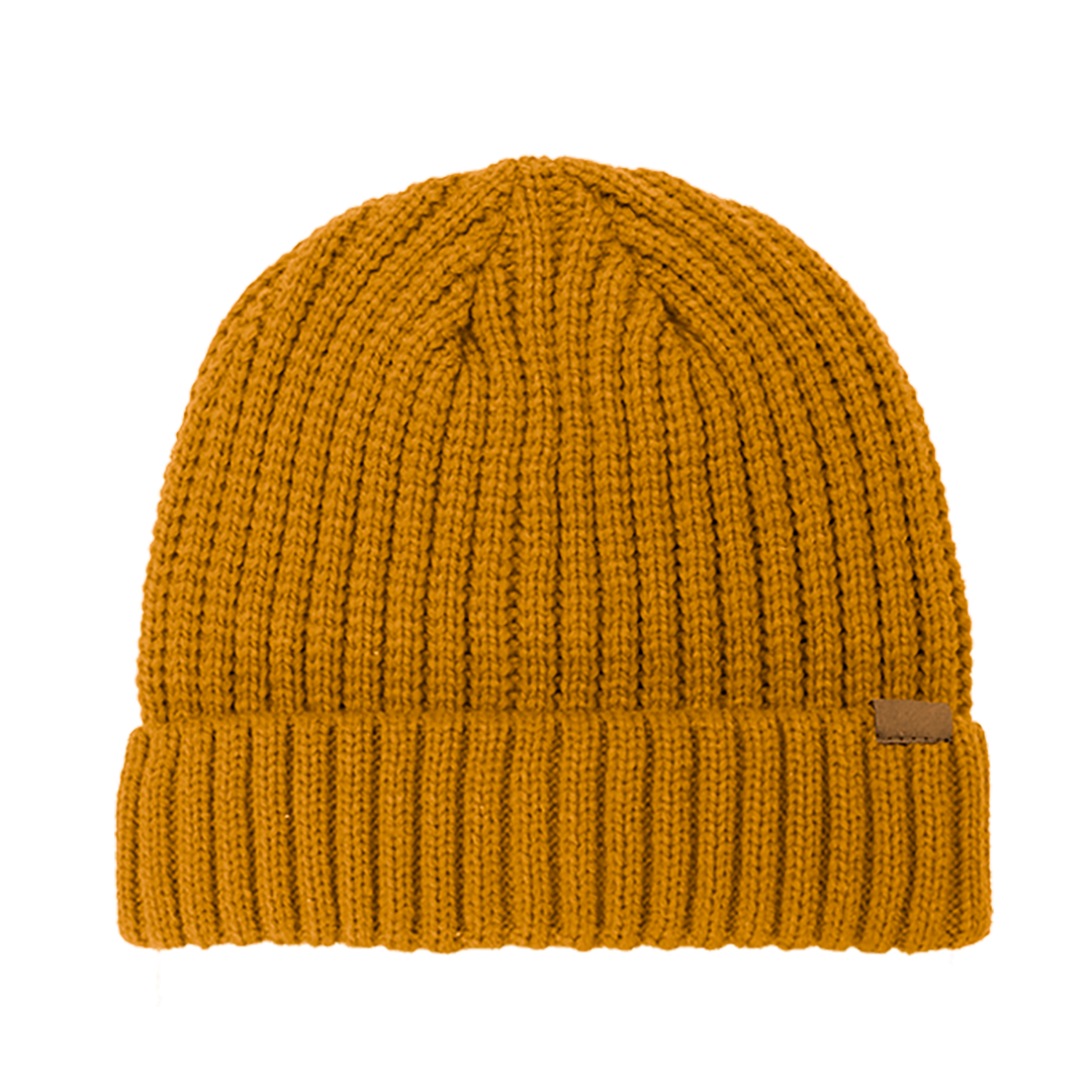 Rib Knitted Cuffed Beanie