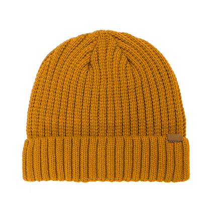 Rib Knitted Cuffed Beanie