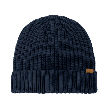 Rib Knitted Cuffed Beanie