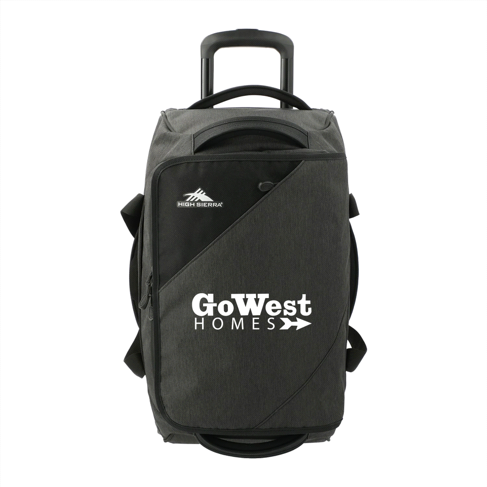 High Sierra Forester RPET 22" 52L Wheeled Duffle