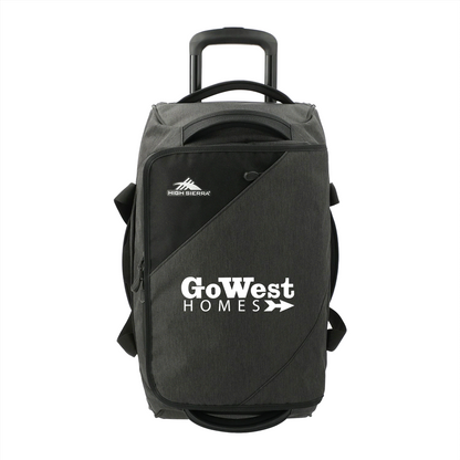 High Sierra Forester RPET 22" 52L Wheeled Duffle
