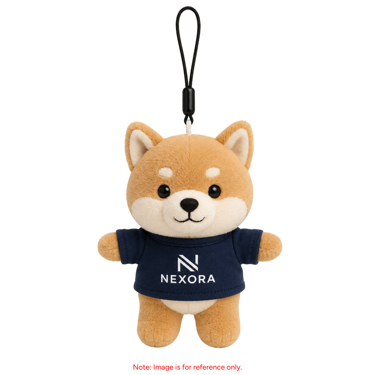 Custom Animal Plush Keyring - 10x10cm