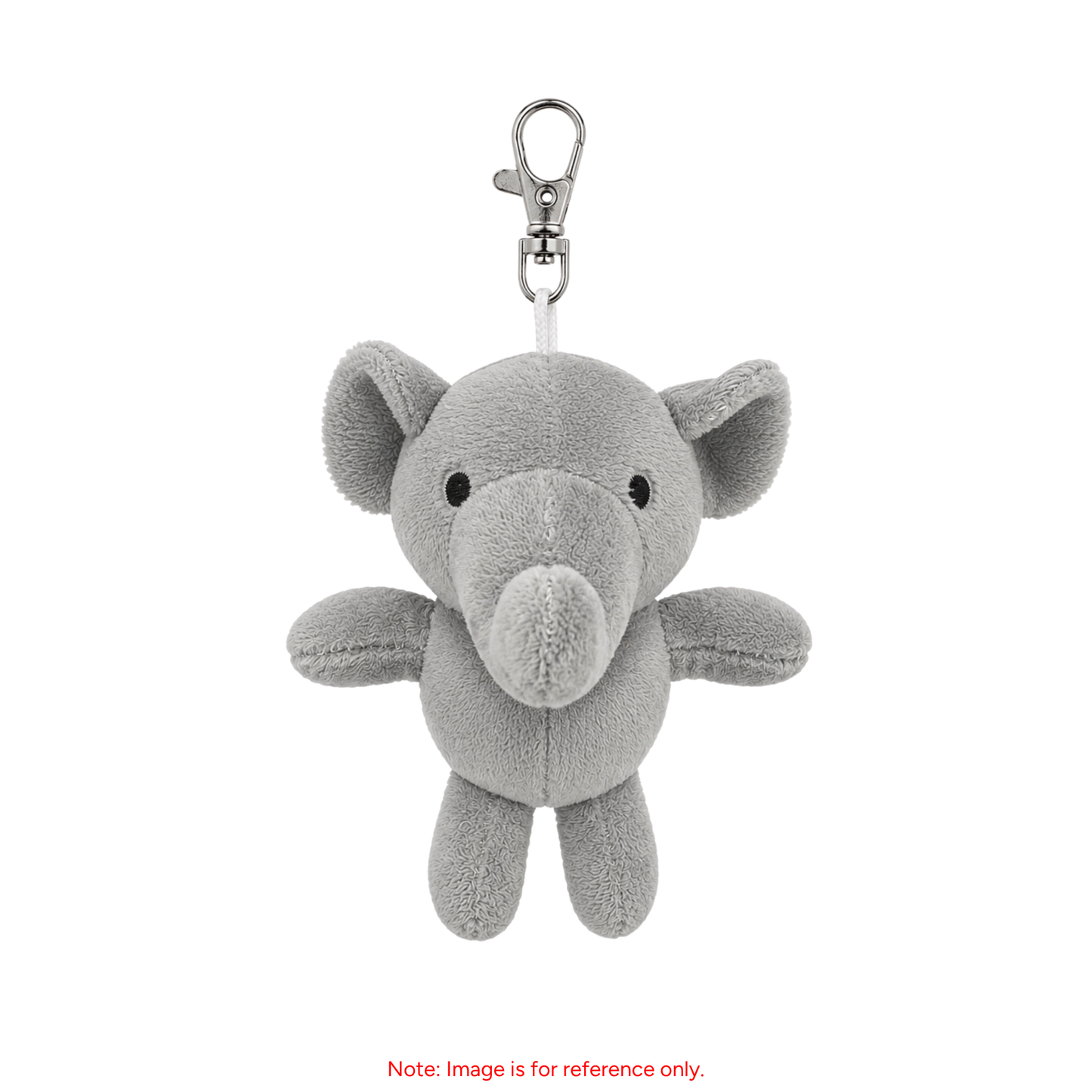 Custom Animal Plush Keyring - 10x10cm