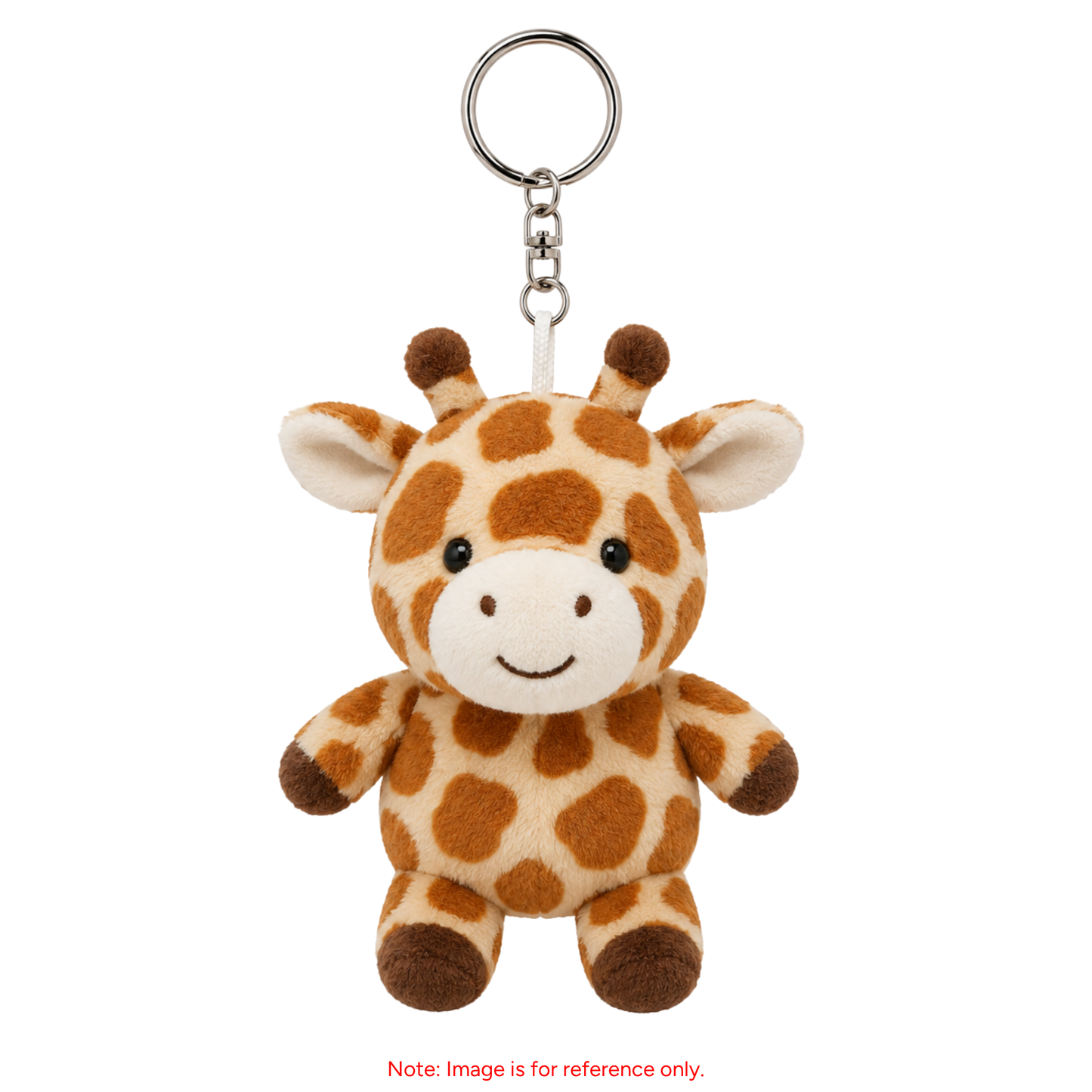 Custom Animal Plush Keyring - 10x10cm