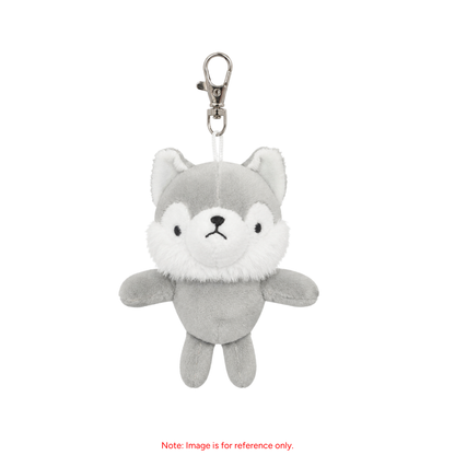 Custom Animal Plush Keyring - 10x10cm