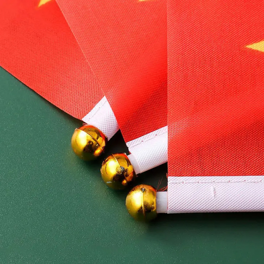Polyester Handheld Flag with Pole