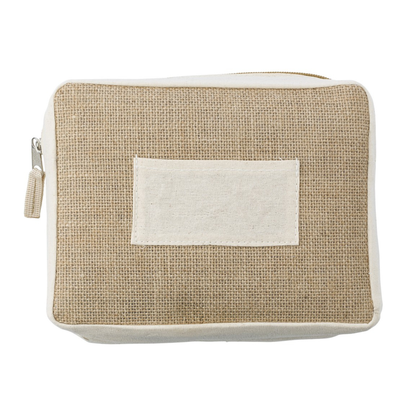 Jute Cosmetic Bag