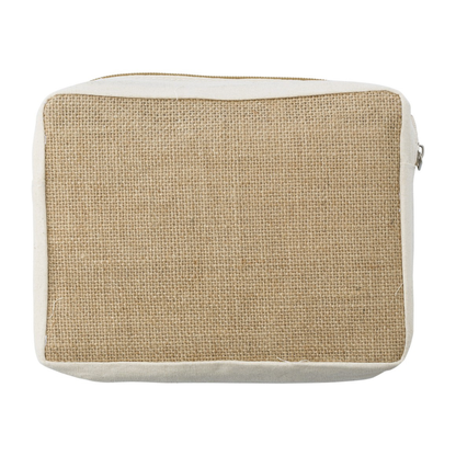Jute Cosmetic Bag