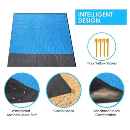 Polyester Picnic Blanket in Pouch