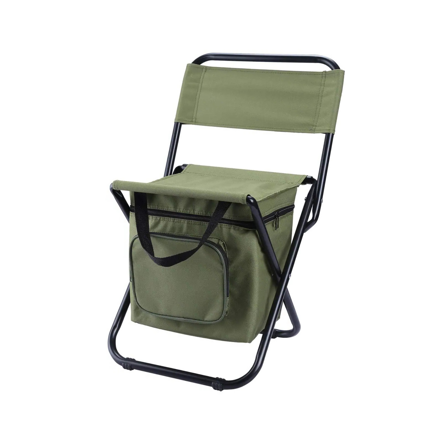HYDE Foldable Camping Chair with Cooler Bag