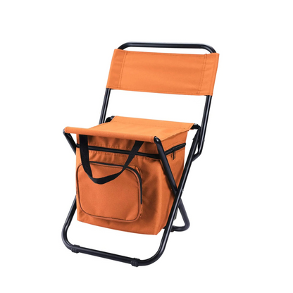 HYDE Foldable Camping Chair with Cooler Bag
