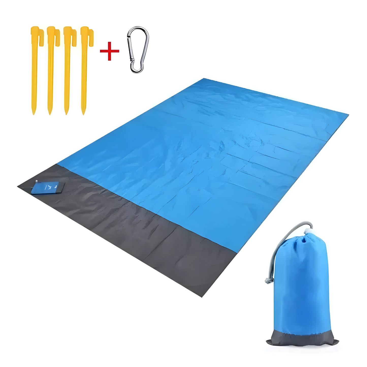 Polyester Picnic Blanket in Pouch