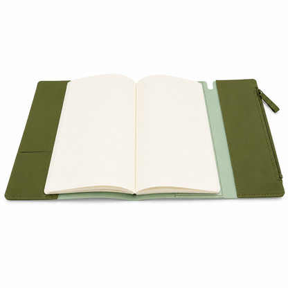 Executive Soft-Touch PU Leather Notebook