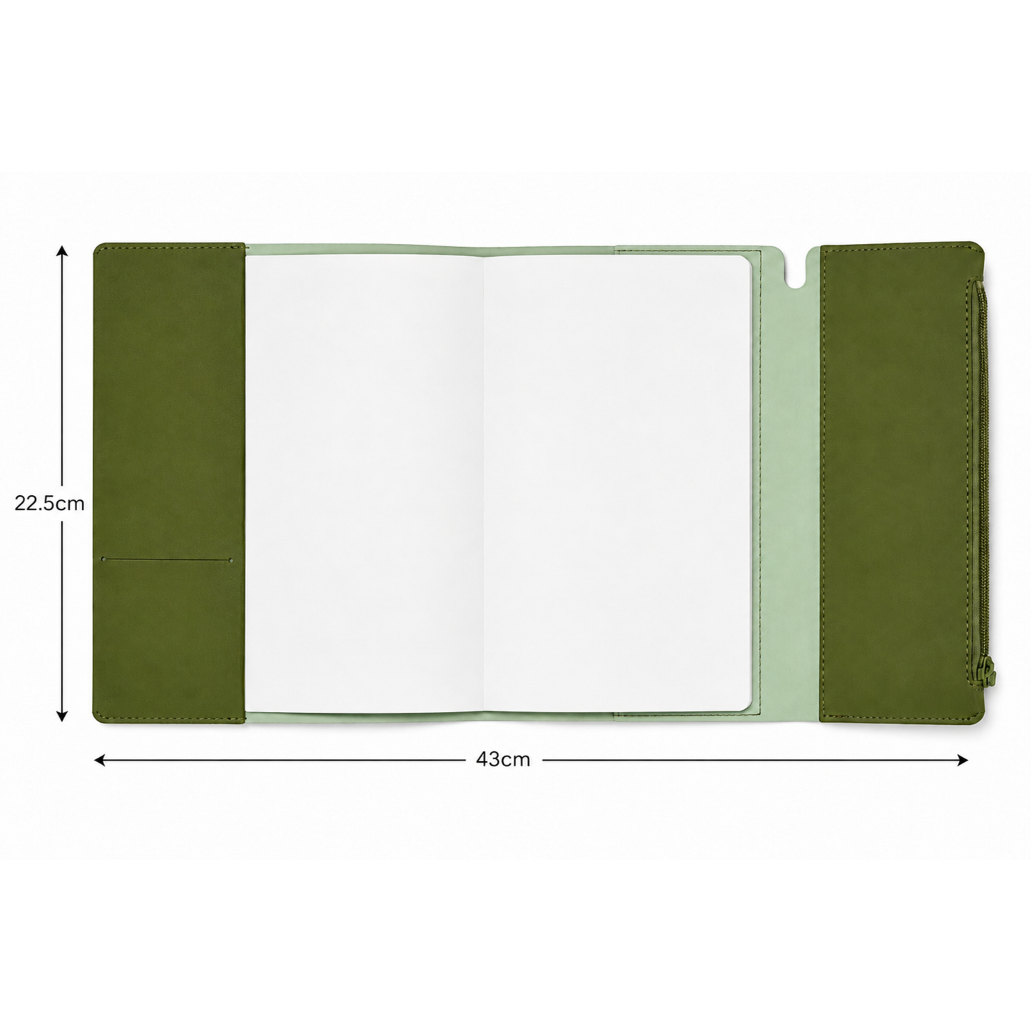 Executive Soft-Touch PU Leather Notebook