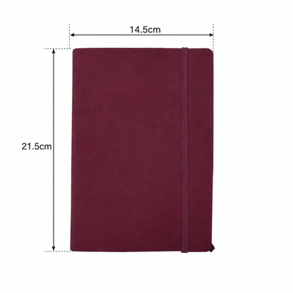 Sandbeach Textured PU Hard Cover Notebook