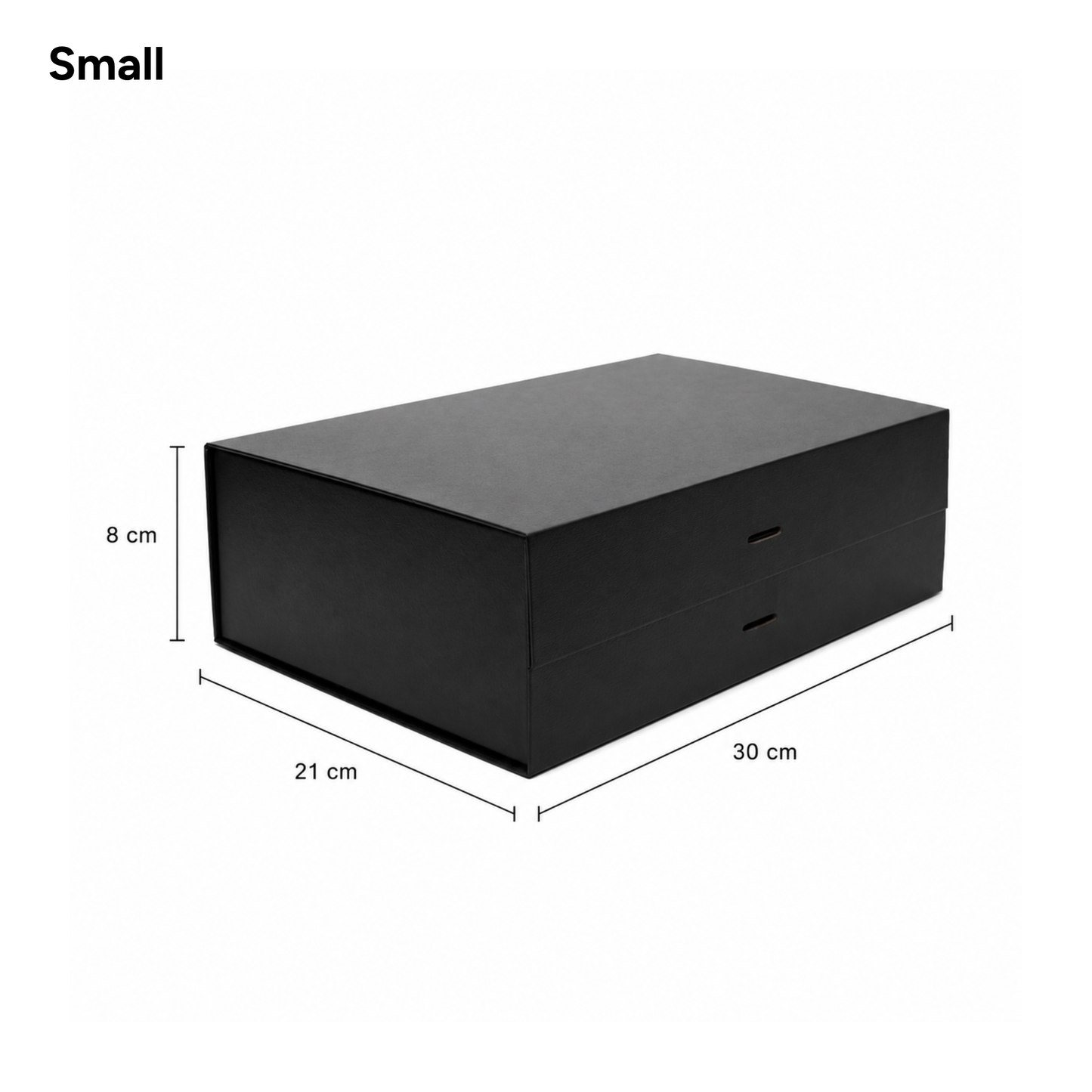 Full Colour Magnetic Gift Box with Ribbon - Small