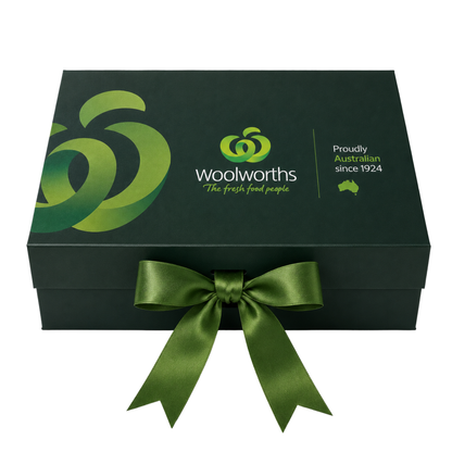 Full Colour Magnetic Gift Box with Ribbon - Medium