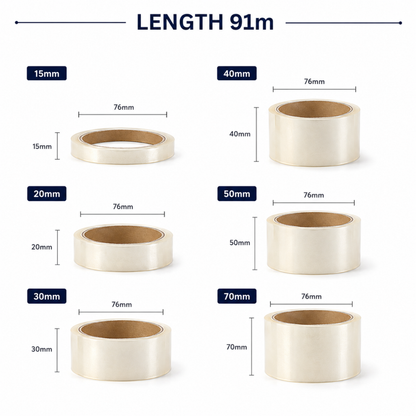 Transparent Packaging Tape - 15 mm