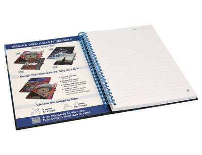 Designa Wiro A5 Side Bound Notebook