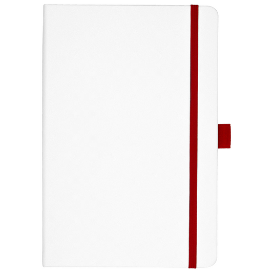 Nova White Bound JournalBook w/ Coloured Accents