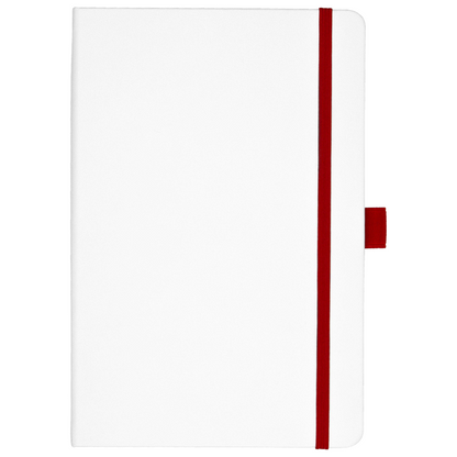 Nova White Bound JournalBook w/ Coloured Accents