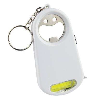 Smily Torch Tape Bottle Opener Key Ring