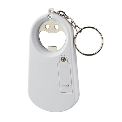 Smily Torch Tape Bottle Opener Key Ring