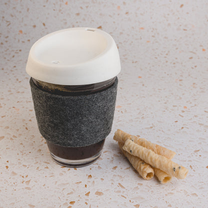 Vienna Coffee Cup / Silicone Lid / RPET Band