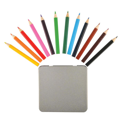 Doodle 12 Pencils in Tin