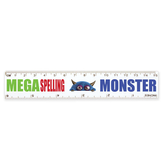 Custom 15cm White Ruler