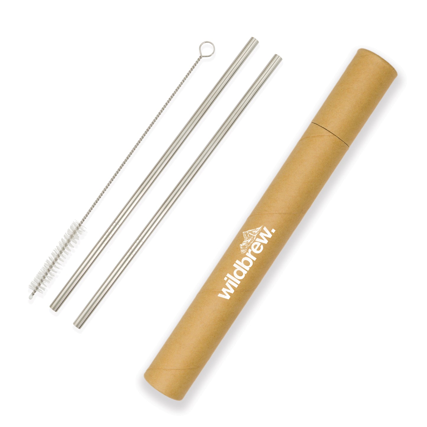 Evergreen Straw Set
